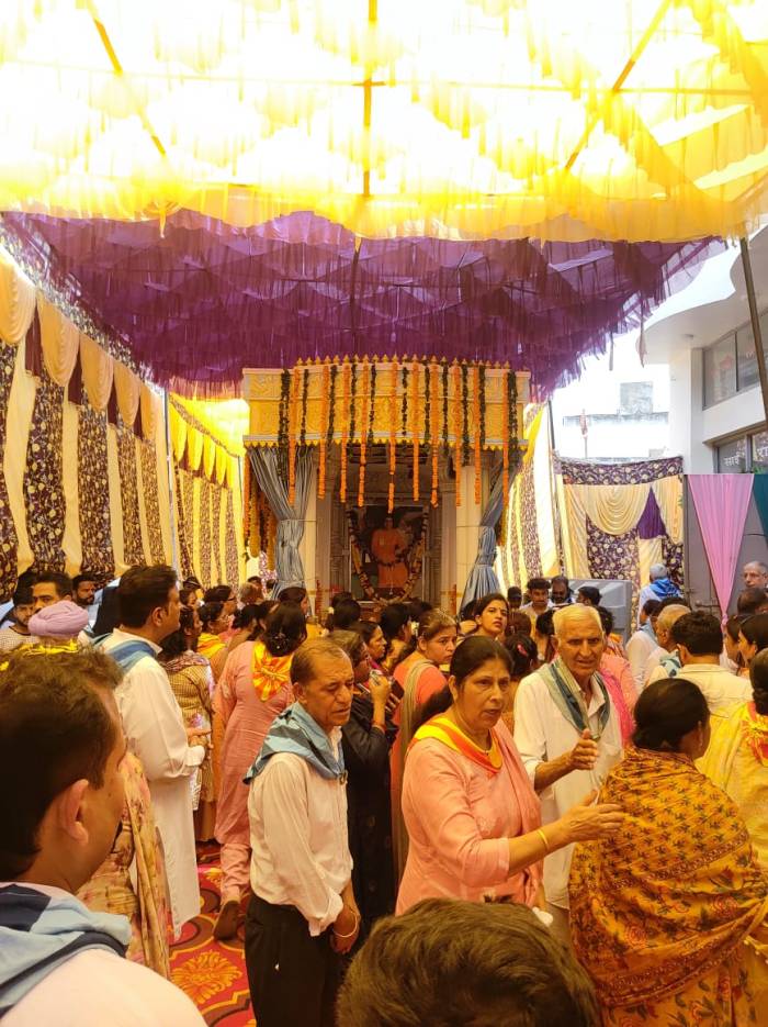 ਸੰਭੂ ਵਿਖੇ ਸ੍ਰੀ ਸਤਿਆ ਸਾਈ ਪ੍ਰੇਮ ਵਾਹਿਨੀ ਦਾ ਸ਼ਾਨਦਾਰ ਸਵਾਗਤ