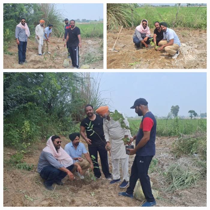  ਵਾਤਾਵਰਣ ਨੂੰ ਹਰਿਆ ਭਰਿਆ ਰੱਖਣ ਲਈ ਗੁਰਪ੍ਰੀਤ ਐਮ.ਸੀ ਵੱਲੋਂ ਪਲਾਟ ‘ਚ ਲਗਾਏ ਗਏ ਅਨੇਕਾਂ ਪੌਦੇ