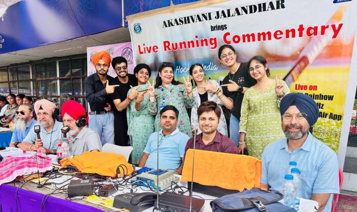 ਆਕਾਸ਼ਵਾਣੀ ਜਲੰਧਰ ਨੇ ਹਾਕੀ ਪ੍ਰੇਮੀਆਂ ਤੱਕ ਪਹੁੰਚਾਈ ਜੂਨੀਅਰ ਪੁਰਸ਼ ਨੈਸ਼ਨਲ ਚੈਂਪੀਅਨਸ਼ਿਪ 2025 ਦੀ ਲਾਈਵ ਕਮੈਂਟਰੀ