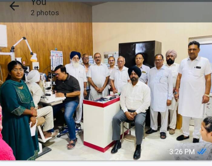 ਚਿੰਤਪੁਰਨੀ ਮੰਦਰ ਵਿੱਚ ਮੈਡੀਕਲ ਕੈਂਪ ਲਗਾਇਆ 