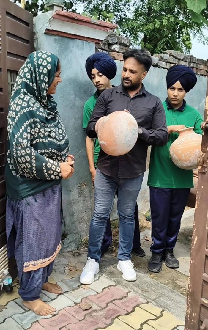 ਸਰਕਾਰੀ ਹਾਈ ਸਕੂਲ ਰਾਏਪੁਰ ਵੱਲੋਂ ਵਾਤਾਵਰਣ ਸੰਭਾਲ਼ ਵੱਲ ਇਕ ਨਵੀਂ ਪਹਿਲ 