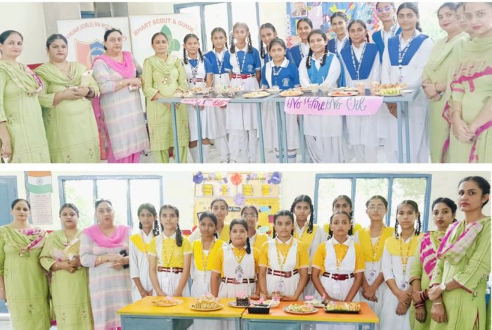 ਡੀ ਵੀ ਐਮ ਪਬਲਿਕ ਸਕੂਲ ਵਿੱਚ ਕੁਕਿੰਗ ਵਿਦਾਉਟ ਫਾਇਰ ਮੁਕਾਬਲੇ ਦਾ ਸਫਲ ਆਯੋਜਨ