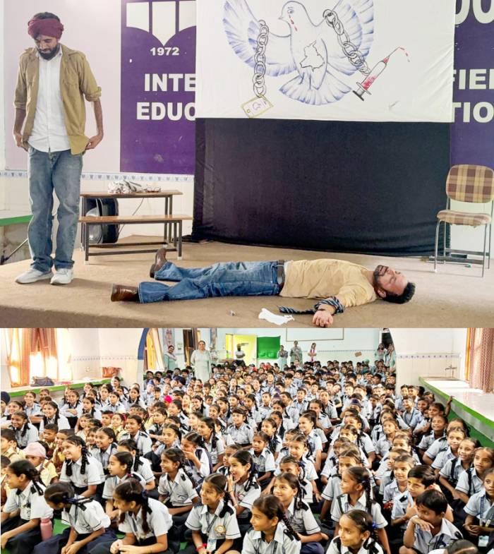 ਦੇਸ਼ ਭਗਤ ਗਲੋਬਲ ਸਕੂਲ ਵਿੱਚ ਕਰਵਾਇਆ ਗਿਆ ਨਸ਼ਿਆਂ ਅਤੇ ਮੋਬਾਈਲ ਦੇ ਵਿਰੁੱਧ “ਨੁੱਕੜ ਨਾਟਕ ‘‘ਫੁੱਲਾਂ ਦੇ ਰੰਗ ਕਾਲੇ’’