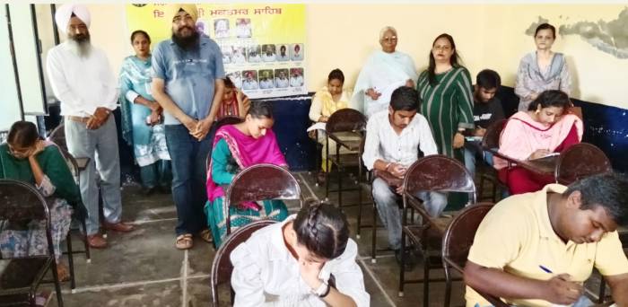 ਸਰਬੱਤ ਦਾ ਭਲਾ ਚੈਰੀਟੇਬਲ ਟਰੱਸਟ ਨੇ ਸੰਨੀ ਓਬਰਾਏ ਸਵੈਂ ਰੋਜ਼ਗਾਰ ਸਕੀਮ ਤਹਿਤ ਕੋਰਸ ਪੂਰਾ ਹੋਣ ਤੇ ਲਈ ਫਾਈਨਲ ਪ੍ਰੀਖਿਆ