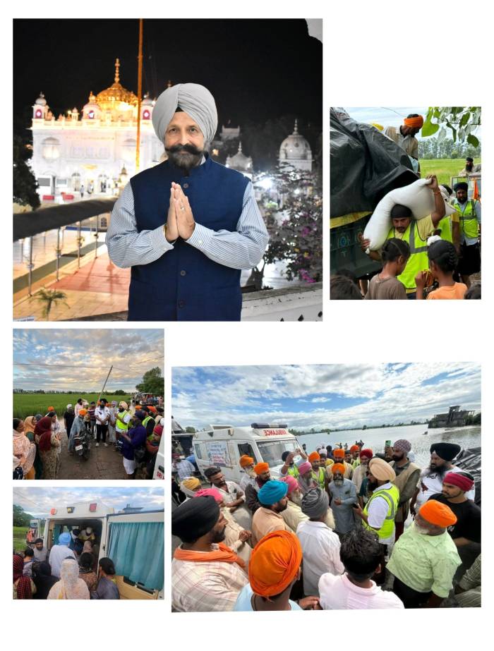 ਸ੍ਰੀ ਹਜ਼ੂਰ ਸਾਹਿਬ, ਨਾਂਦੇੜ ਵੱਲੋਂ ਪੰਜਾਬ ਦੇ ਹੜ ਪੀੜਤਾਂ ਦੀ ਮਦਦ ਲਈ ਰਾਹਤ ਸਮਗਰੀ ਸਹਿਤ ਪੁੱਜੀ ਸੇਵਾਦਾਰਾਂ ਦੀ ਟੀਮ :ਡਾ. ਵਿਜੈ ਸਤਬੀਰ ਸਿੰਘ ਜੀ ਆਈ ਏ ਐਸ (ਰਿਟਾ)