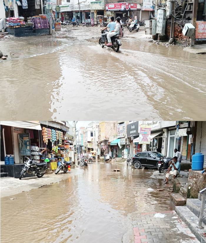 ਬਜ਼ਾਰਾਂ ’ਚ ਫੈਲੇ ਸੀਵਰੇਜ਼ ਪਾਣੀ ਤੋਂ ਦੁੱਖੀ ਹੋਏ ਦੁਕਾਨਦਾਰ, ਸਿਵਲ ਪ੍ਰਸਾਸ਼ਨ ਤੋਂ ਕੀਤੀ ਇਹ ਮੰਗ