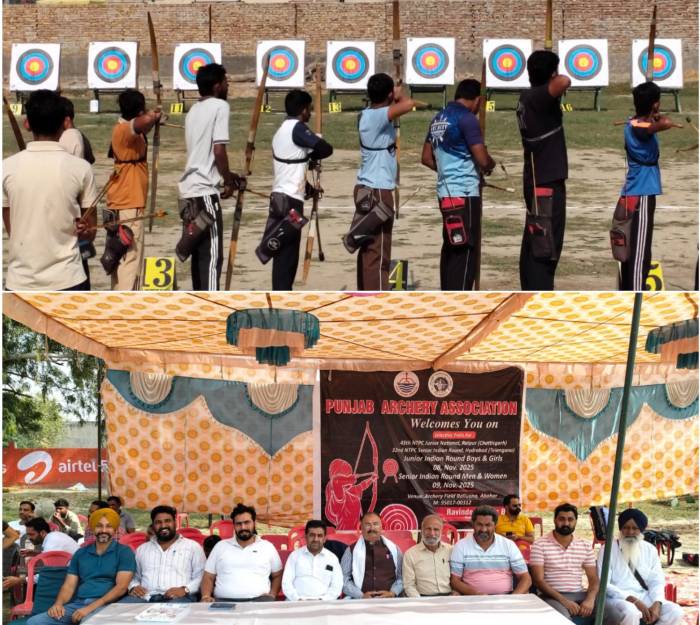 ਪਿੰਡ ਬੱਲੂਆਣਾ ਦੇ ਸ਼ਹੀਦ ਊਧਮ ਸਿੰਘ ਸਟੇਡੀਅਮ ਵਿੱਚ ਨੈਸ਼ਨਲ ਲੈਵਲ ਲਈ ਆਰਚਰੀ ਟਰਾਈਲਾਂ ਦੀ ਸ਼ੁਰੂਆਤ