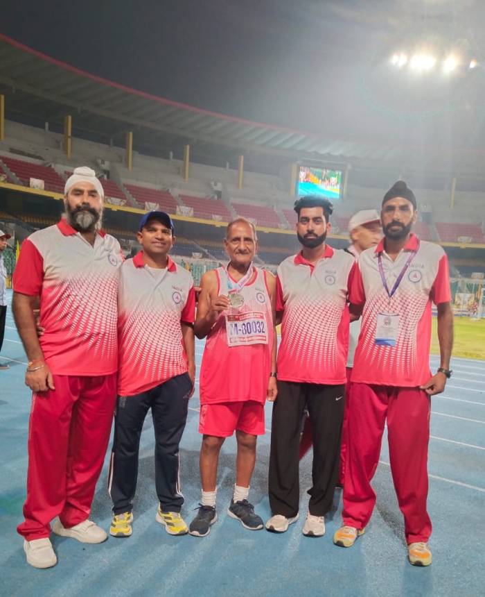 23ਵੀਆਂ ਚੇਨਈ ਵਿਖੇ ਏਸ਼ੀਆ ਪੱਧਰ ਤੇ ਖੇਡਾਂ ਵਿੱਚ ਮਾਸਟਰ ਅਥਲੀਟ ਨੇ ਜ਼ਿਲ੍ਹਾ ਬਰਨਾਲਾ ਦਾ ਨਾਮ ਚਮਕਾਇਆ