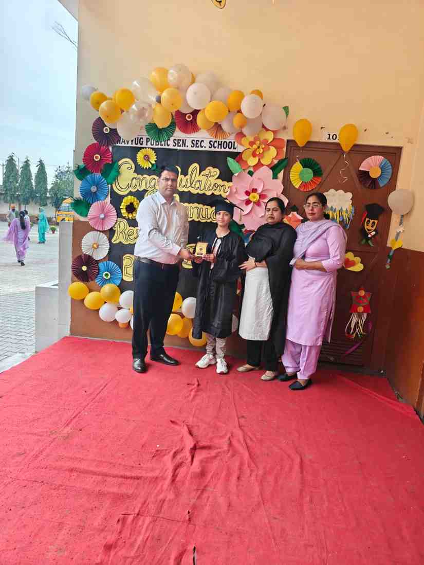 ਨਵਯੁਗ ਪਬਲਿਕ ਸੀ: ਸੈ: ਸਕੂਲ ਵਿੱਚ ਸਲਾਨਾ ਪ੍ਰੀਖਿਆਵਾਂ ਦਾ ਨਤੀਜਾ ਸ਼ਾਨਦਾਰ ਰਿਹਾ 