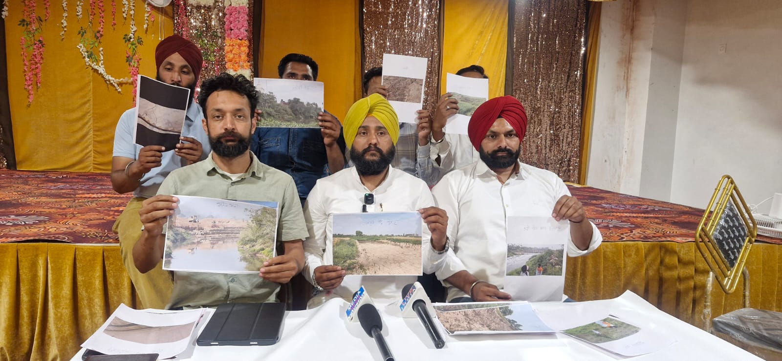 ਹਲਕਾ ਘਨੌਰ ਚ ਮਾਇਨਿੰਗ ਖ਼ਿਲਾਫ਼ 28 ਮਾਰਚ ਨੂੰ ਸਰਬ ਸਾਂਝਾ ਇਕੱਠ, ਵੱਖ ਵੱਖ ਪਾਰਟੀਆਂ ਦੇ ਆਗੂਆਂ ਨੂੰ ਸਦਾ 