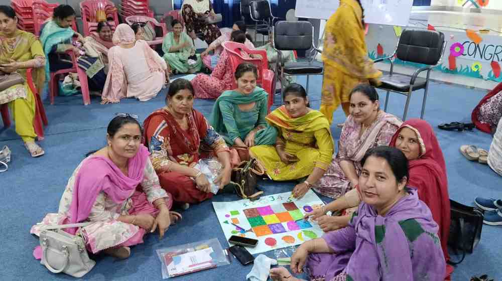 ਪੋਸ਼ਣ ਵੀ ਪੜਾਈ ਵੀ ਤਹਿਤ ਆਂਗਣਵਾੜੀ ਵਰਕਰਾਂ ਦੀ ਹੋਈ ਟ੍ਰੇਨਿੰਗ