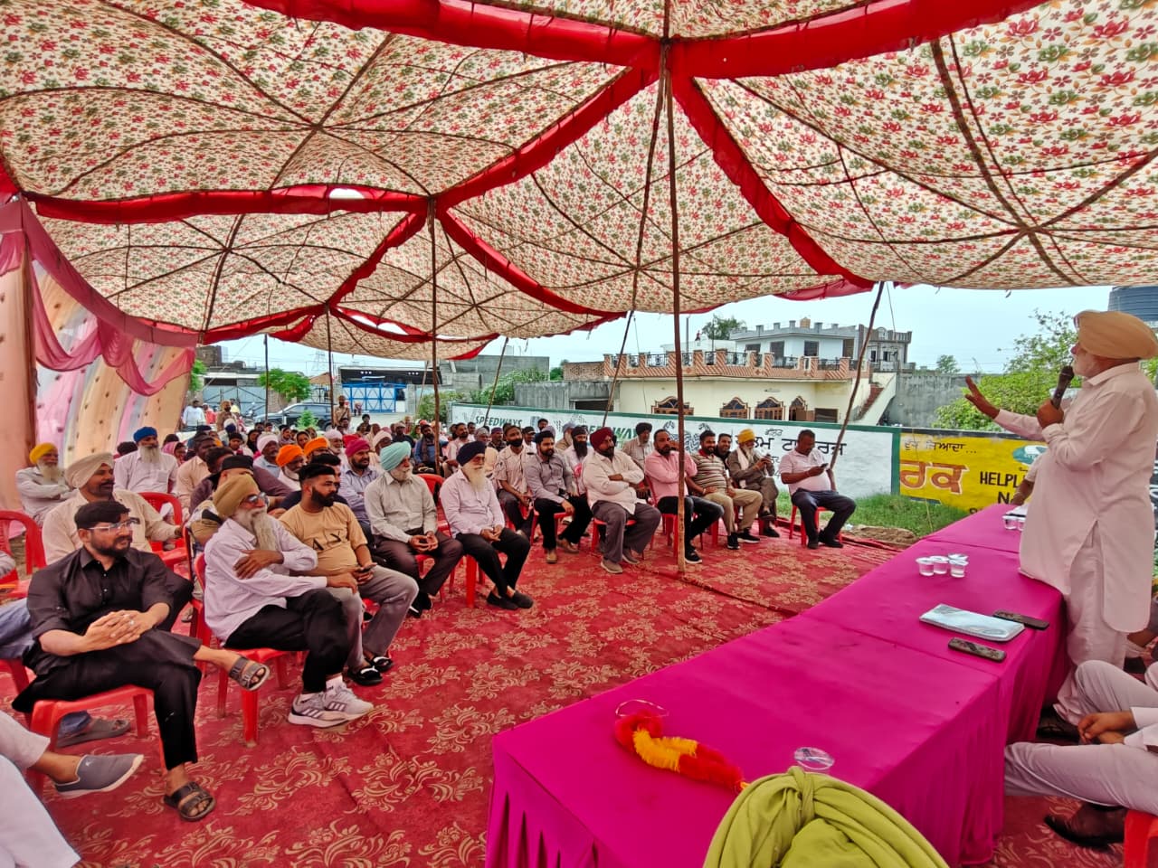 ਭਗਵੰਤ ਮਾਨ ਸਰਕਾਰ ਦੇ ਚਾਰ ਸਾਲਾਂ ਦਾ ਰਿਪੋਰਟ ਕਾਰਡ ਪਿੰਡ ਪਿੰਡ ਲੈ ਕੇ ਜਾਣ ਤਹਿਤ ਵਿਸ਼ੇਸ਼ ਮੀਟਿੰਗ