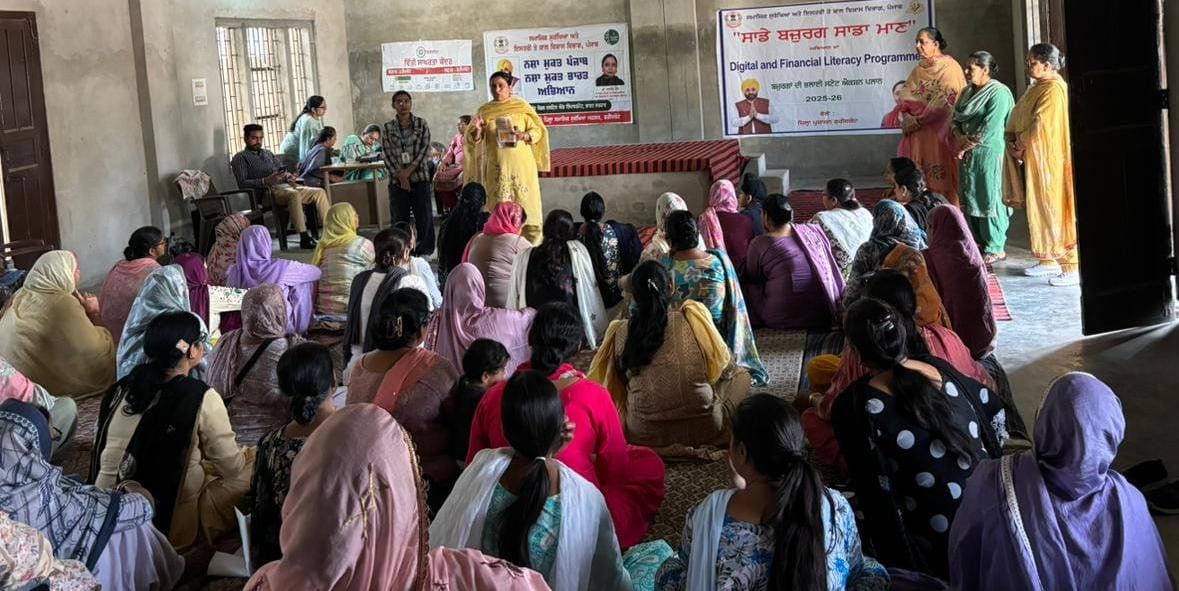 ਬਜ਼ੁਰਗਾਂ ਨੂੰ ਡਿਜੀਟਲ ਸੇਵਾਵਾਂ ਨਾਲ ਜੋੜਨ ਲਈ ਵਿਸ਼ੇਸ਼ ਕੈਂਪ