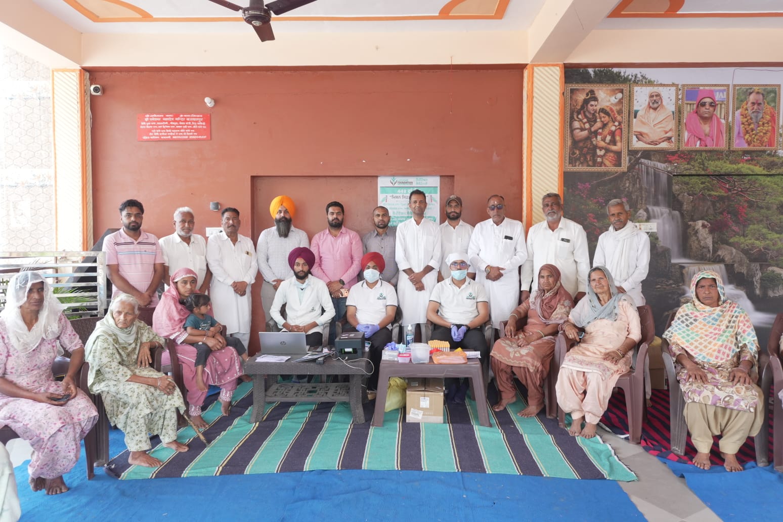 ਸਵਰਗੀ ਇੰਸਪੈਕਟਰ ਰਾਧਾ ਕ੍ਰਿਸ਼ਨ ਹੈਲਥ ਕੇਅਰ ਐਂਡ ਐਜੂਕੇਸ਼ਨ ਟਰਸਟ ਦੇ ਸਹਿਯੋਗ ਨਾਲ ਪਿੰਡ ਕਰਤਾਰਪੁਰ ਵਿਖੇ ਮੈਡੀਕਲ ਕੈਂਪ ਲਗਾਇਆ ਗਿਆ 
