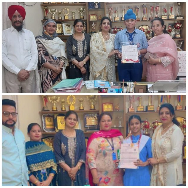 ਸ੍ਰੀ ਗੁਰੂ ਹਰਿਕ੍ਰਿਸ਼ਨ ਸੀਨੀਅਰ ਸੈਕੰਡਰੀ ਪਬਲਿਕ ਸਕੂਲ, ਝਬਾਲ ਦੇ ਪੰਜਵੀਂ ਅਤੇ ਅੱਠਵੀਂ ਜਮਾਤ ਦੇ ਵਿਦਿਆਰਥੀਆਂ ਨੇ ਸੀ.ਕੇ.ਡੀ. ਬੋਰਡ ਦੇ ਨਤੀਜਿਆਂ ਵਿੱਚ ਮਾਰੀਆਂ ਮੱਲਾਂ 