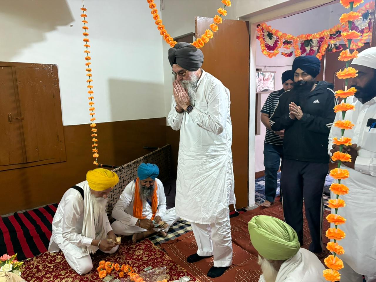 ਸਪੀਕਰ ਸ ਸੰਧਵਾਂ ਵੱਲੋਂ ਭੋਗ, ਅੰਤਿਮ ਅਰਦਾਸ ਅਤੇ ਅਖੰਡ ਪਾਠ ਸਾਹਿਬ ਦੇ ਭੋਗ ਵਿੱਚ ਸ਼ਮੂਲੀਅਤ