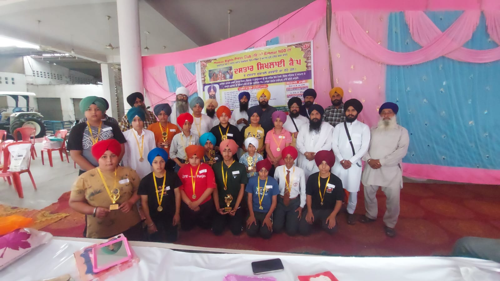 ਤੀਜਾ ਦਸਤਾਰ ਸਿਖਲਾਈ ਕੈਂਪ ਸਫਲਤਾਪੂਰਵਕ ਆਯੋਜਿਤ