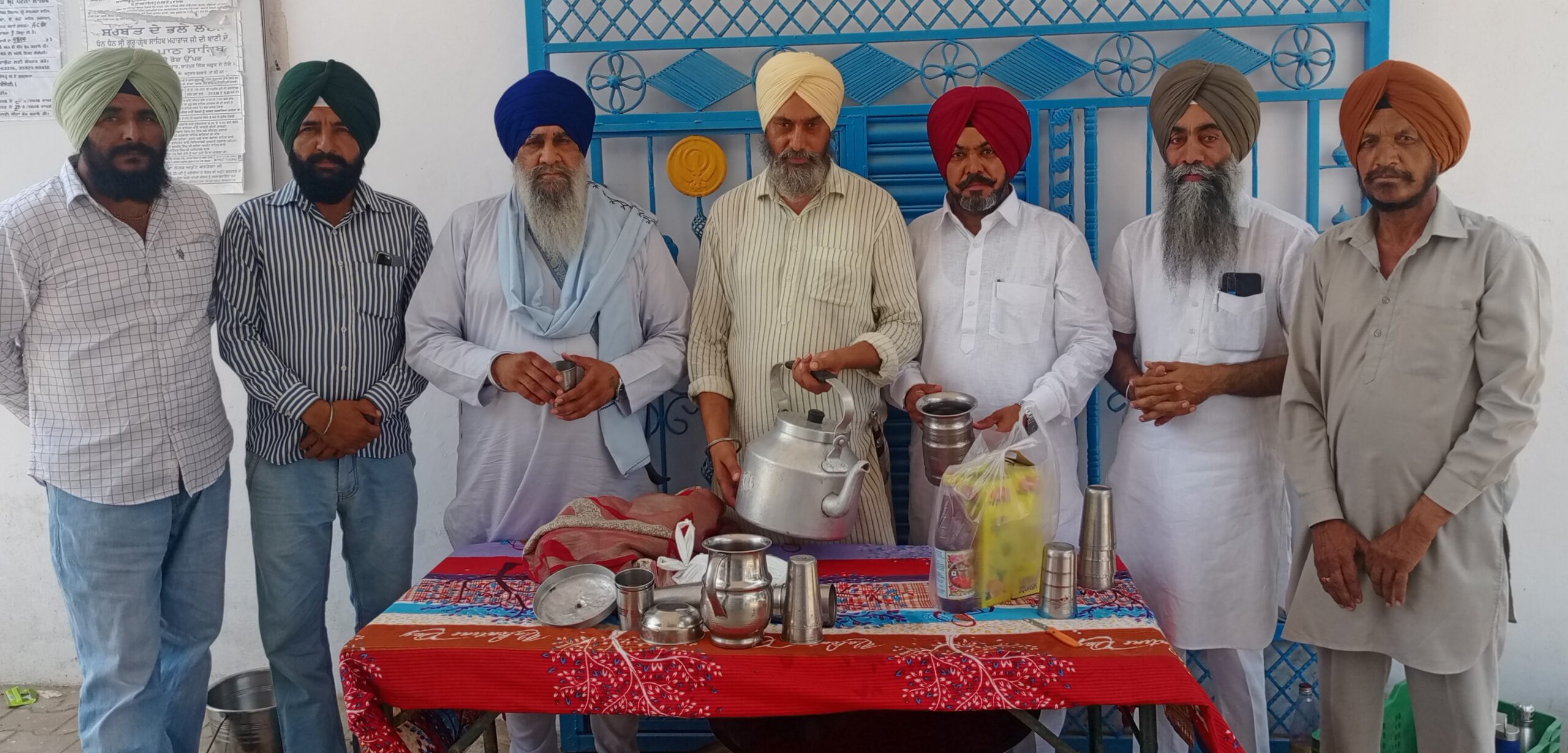 ਗੁਰਦੁਆਰਾ ਗੜ੍ਹੀ ਭੌਰਖਾ ਸਾਹਿਬ ਮਾਜਰੀ ਬਲਾਕ ਵਿਖੇ ਜੂਨ ’84 ਦੇ ਸ਼ਹੀਦਾਂ ਦੀ ਯਾਦ ‘ਚ ਲਗਾਈ ਗਈ ਛਬੀਲ।