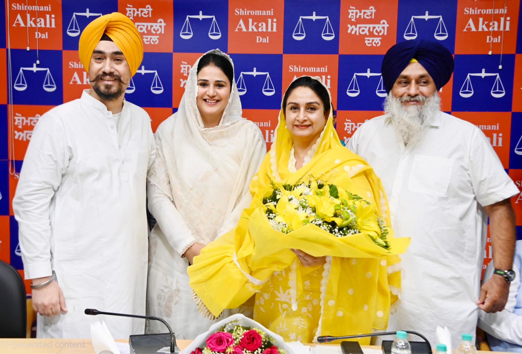 ਸਿਆਸੀ ਹਲਕਿਆਂ ‘ਚੋਂ ਵੱਡੀ ਖ਼ਬਰ: ਨਵਾਂਸ਼ਹਿਰ ਤੋਂ ਅਕਾਲੀ ਆਗੂ ਰਮਨਦੀਪ ਸਿੰਘ ਥਿਆੜਾ ਅਤੇ ਗੁਰਪ੍ਰੀਤ ਕੌਰ ਥਿਆੜਾ ਨੇ ਸੁਖਬੀਰ ਸਿੰਘ ਬਾਦਲ ਤੇ ਬੀਬੀ ਹਰਸਿਮਰਤ ਕੌਰ ਬਾਦਲ ਨਾਲ ਕੀਤੀ ਅਹਿਮ ਮੁਲਾਕਾਤ, 2027 ਦੀਆਂ ਚੋਣਾਂ ਲਈ ਰਣਨੀਤੀ ‘ਤੇ ਹੋਈ ਚਰਚਾ