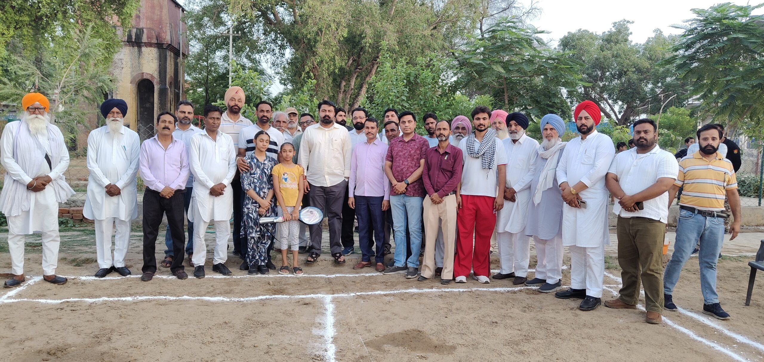 ਨਗਰ ਸੁਧਾਰ ਕਮੇਟੀ ਜੈਤੋ ਵੱਲੋਂ ਤਿਆਰ ਕੀਤੇ ਗਏ ਦੋ ਬੈਡਮਿੰਟਨ ਗਰਾਊਂਡਾਂ ਦਾ ਉਦਘਾਟਨ ਵਿਧਾਇਕ ਜੈਤੋ ਨੇ ਕੀਤਾ
