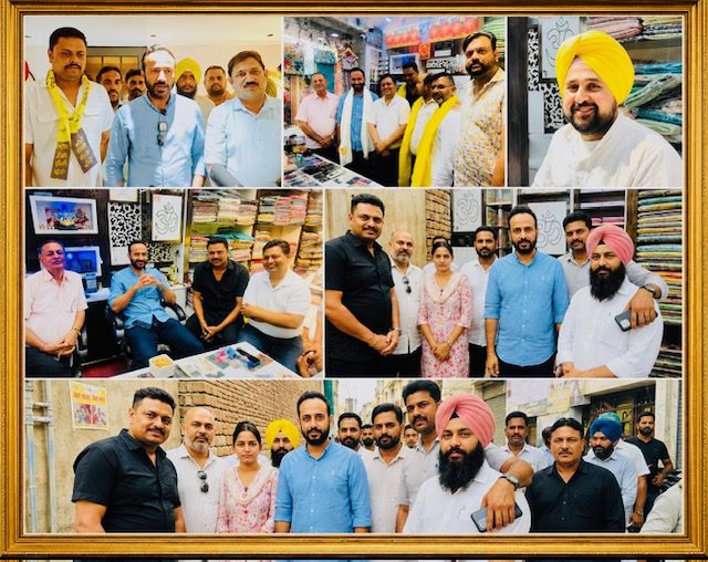 ਆਲੂ ਸ਼ਾਬਕਾ ਐਮਸੀ ਅਤੇ ਉੱਘੇ ਕਾਰੋਬਾਰੀ ਰਜਨੀਸ਼ ਕੁਮਾਰ ਆਲੂ ਧਨੌਲਾ ਵਾਲੇ ਮੀਤਹੇਅਰ ਜੀ ਦੀ ਹਾਜ਼ਰੀ ਵਿੱਚ ਆਪ ਪਾਰਟੀ ਵਿੱਚ ਹੋਏ ਸ਼ਾਮਲ