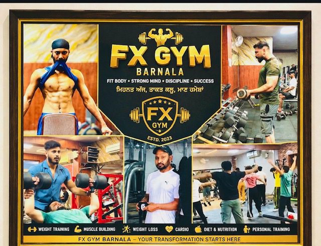 ਐਫਐਕਸ ਜਿਮ ਬਰਨਾਲਾ ਨੌਜਵਾਨਾਂ ਨੂੰ ਤੰਦਰੁਸਤੀ ਵੱਲ ਕਰ ਰਿਹਾ ਪ੍ਰੇਰਿਤ   ਸਾਡਾ  ਟੀਚਾ ਨੌਜਵਾਨਾਂ ਨੁੰ ਨਸਾ  ਮੁਕਤ ਅਤੇ ਸਿਹਤਮੰਦ ਰੱਖਣਾ ਹੀ ਮੁੱਖ ਮਨੋਰਥ ਐਮਡੀ ਵਿਕਰਮ ਸਿੰਘ ਬਰਨਾਲਾ