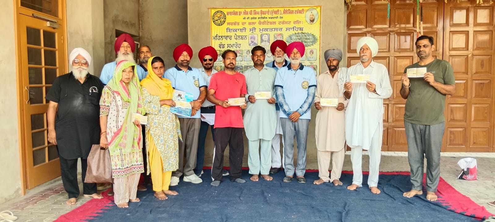 ਸਰਬੱਤ ਦਾ ਭਲਾ ਚੈਰੀਟੇਬਲ ਟਰੱਸਟ ਨੇ ਲੋੜਵੰਦ ਮਰੀਜ਼ਾਂ ਨੂੰ ਦਵਾਈਆਂ ਖਰੀਦਣ ਲਈ ਦਿੱਤੀ ਵਿੱਤੀ ਸਹਾਇਤਾ 