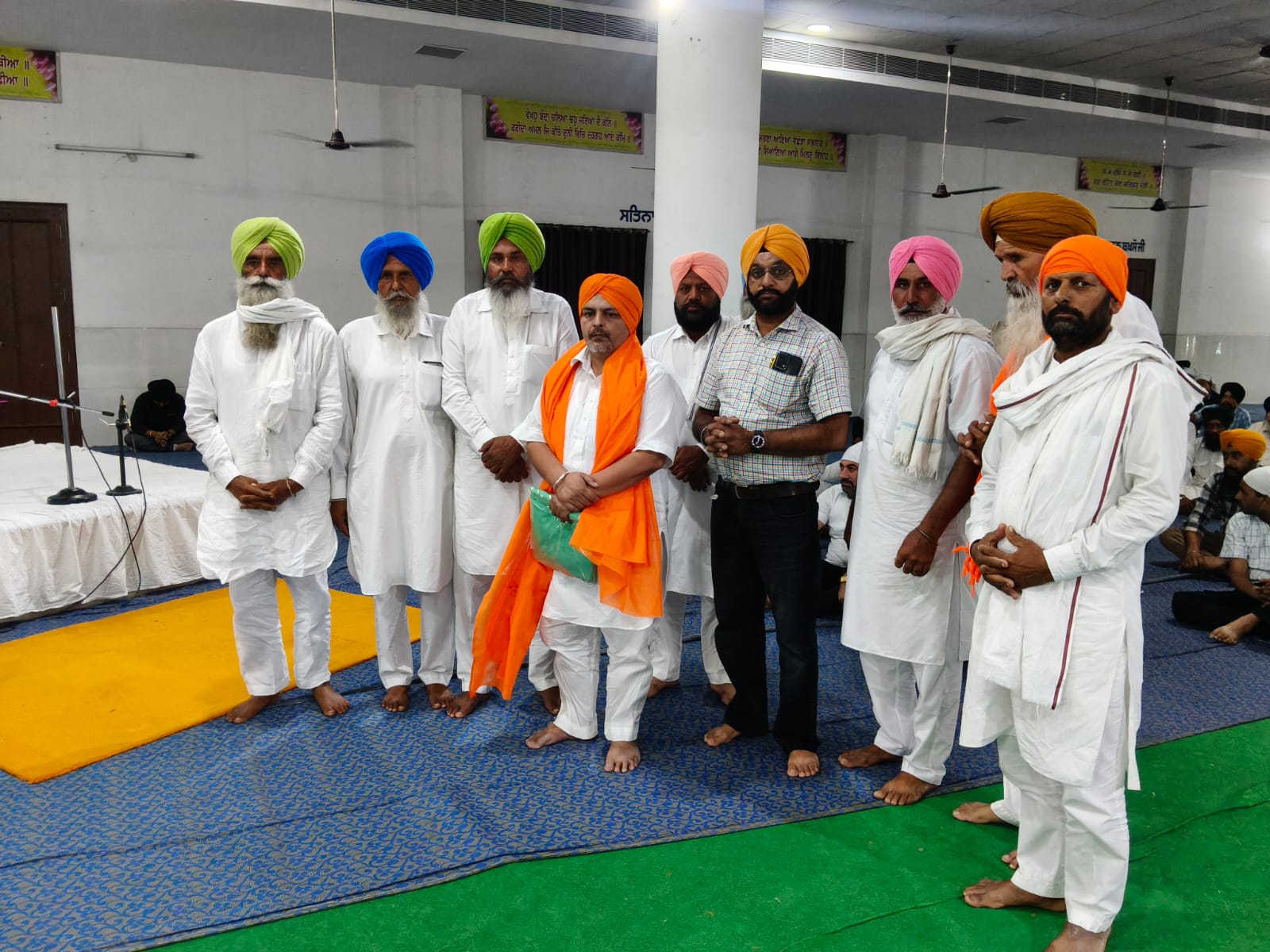 ਕਿਸਾਨ ਮਜ਼ਦੂਰ ਸੰਘਰਸ਼ ਕਮੇਟੀ ਪੰਜਾਬ ਜੋਨ ਸੈਣ ਭਗਤ ਦੇ ਕਿਸਾਨ ਆਗੂ ਗੁਰਜੀਤ ਸਿੰਘ ਢਿੱਲੋਂ ਦੇ ਚਾਚੇ ਦੀ ਦੁਸ਼ਹਿਰੇ ਦੀ ਹੋਈ ਅੰਤਿਮ ਅਰਦਾਸ ਵੱਖ-ਵੱਖ ਜੋਨ ਦੇ ਕਿਸਾਨ ਆਗੂਆਂ ਨੇ ਗੁਰਜੀਤ ਸਿੰਘ ਢਿੱਲੋਂ ਦੇ ਚਾਚੇ ਦੇ ਭੋਗ ਤੇ ਸਰਧਾਂਜਲੀ ਭੇਟ ਕੀਤੀ