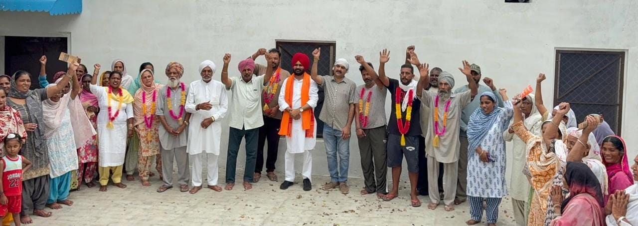 ਸਿੱਧੂਪੁਰ ਦੀ ਅਗਵਾਈ ਹੇਠ ਕਈ ਪਰਿਵਾਰ ਭਾਜਪਾ ਵਿੱਚ ਸ਼ਾਮਲ 2027 ਚੋਣਾਂ ਲਈ ਲੋਕਾਂ ਦਾ ਮਿਲ ਰਿਹਾ ਭਰਵਾਂ ਸਮਰਥਨ: ਸਿੱਧੂਪੁਰ