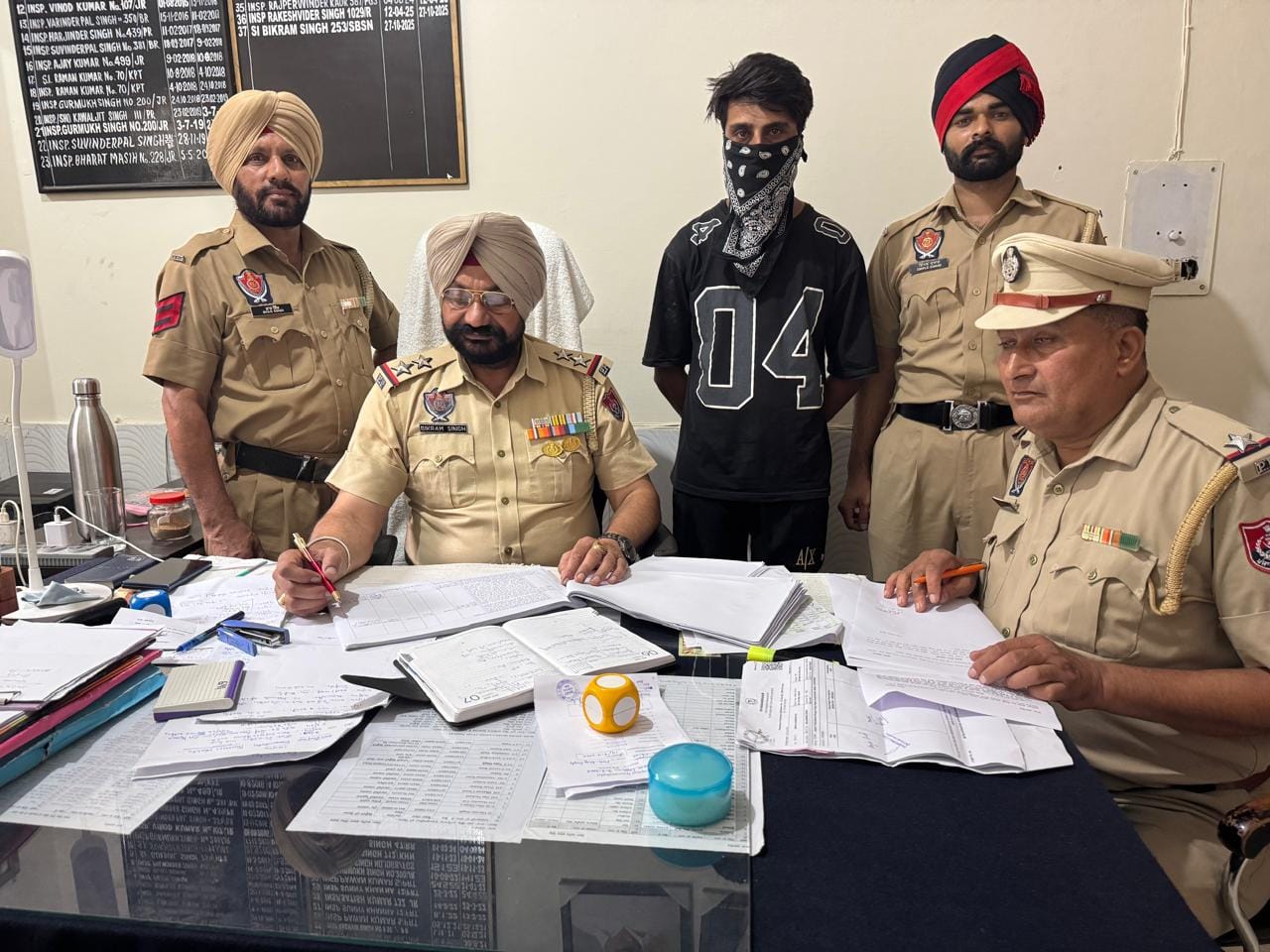 ਬਲਾਚੌਰ ਪੁਲਿਸ ਵੱਲੋਂ ਮੋਟਰਸਾਈਕਲ ਚੋਰ ਕਾਬੂ; ਚੋਰੀ ਦਾ ਸਪਲੈਂਡਰ ਮੋਟਰਸਾਈਕਲ ਬਰਾਮਦ