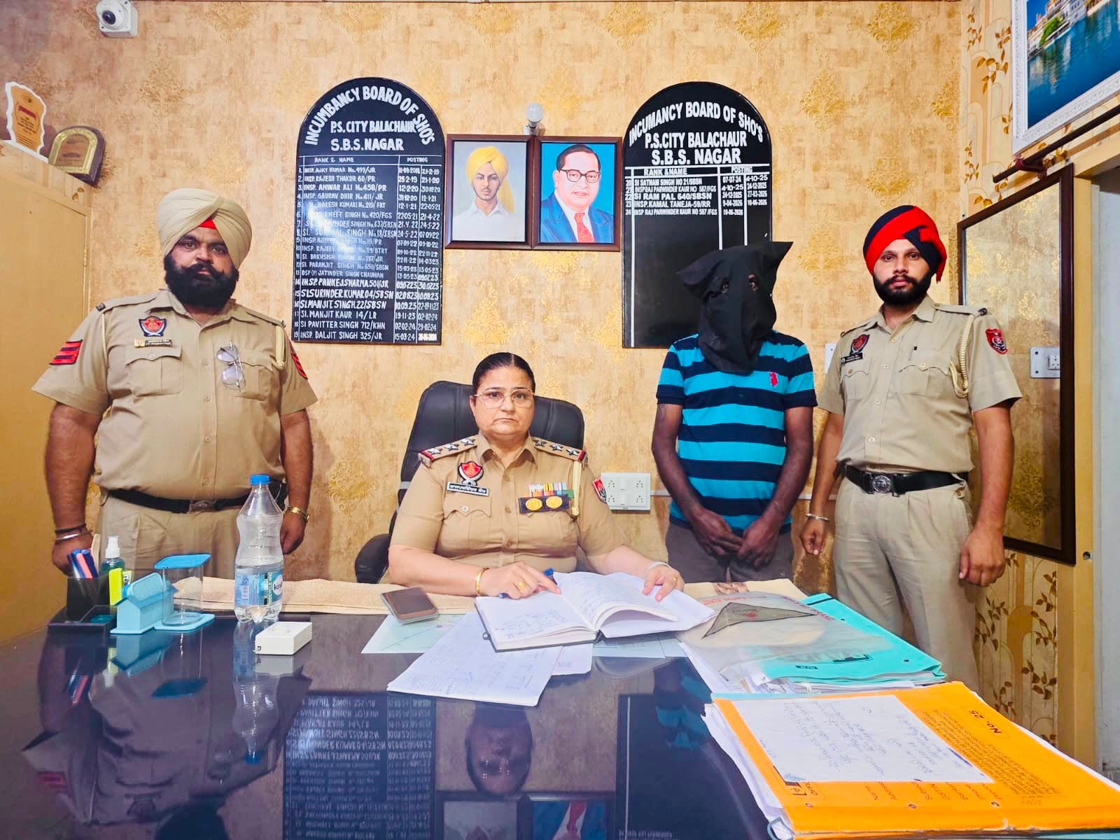 ਬਲਾਚੌਰ ਸਿਟੀ ਪੁਲਿਸ ਵੱਲੋਂ 4 ਗ੍ਰਾਮ ਹੈਰੋਇਨ ਸਮੇਤ ਨਸ਼ਾ ਤਸਕਰ ਗ੍ਰਿਫ਼ਤਾਰ