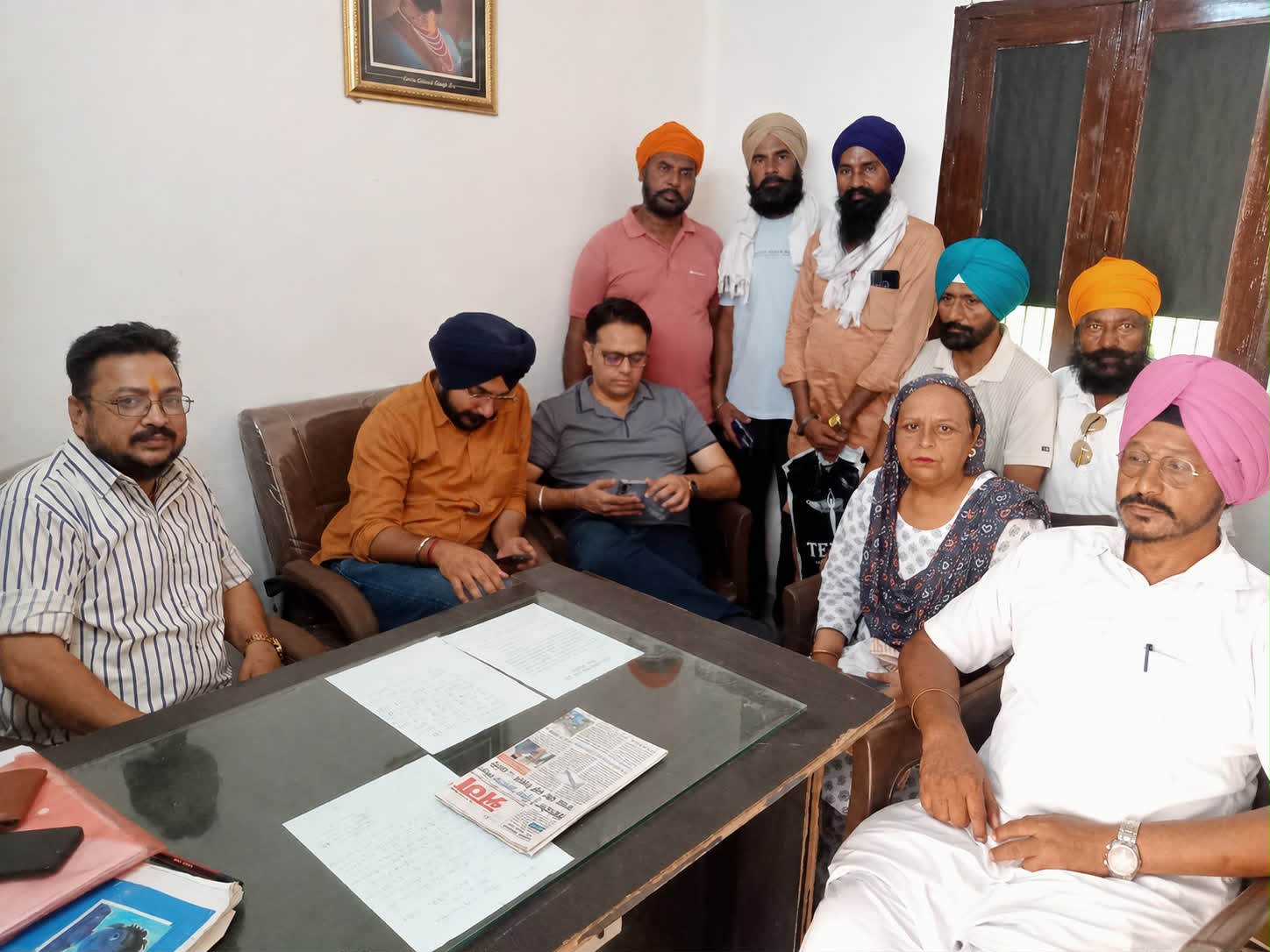ਏ. ਐਫ.ਐਸ.ਉ. ਜੰਡਿਆਲਾ ਗੁਰੁ ਨੂੰ ਮਿਲਿਆ ਮਜ਼ਦੂਰ ਮੁਕਤੀ ਮੋਰਚੇ ਵੱਲੋਂ ਡੈਪੂਟੇਸ਼ਨ