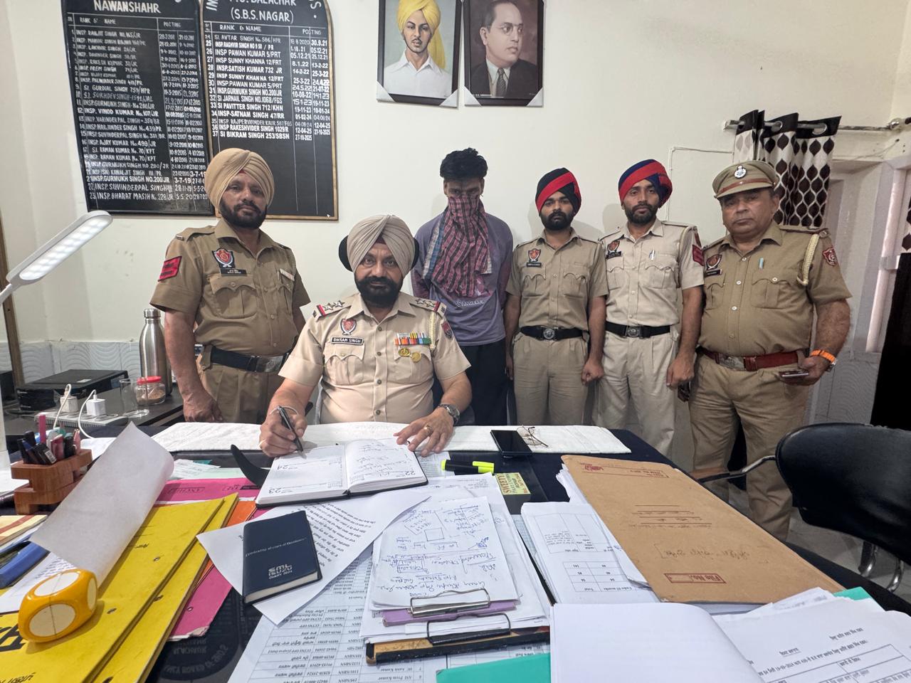 ਬਲਾਚੌਰ ਪੁਲਿਸ ਨੇ 25 ਗ੍ਰਾਮ ਹੈਰੋਇਨ ਸਣੇ ਇੱਕ ਨੌਜਵਾਨ ਨੂੰ ਦਬੋਚਿਆ, ਐਨ.ਡੀ.ਪੀ.ਐਸ. ਐਕਟ ਤਹਿਤ ਮਾਮਲਾ ਦਰਜ