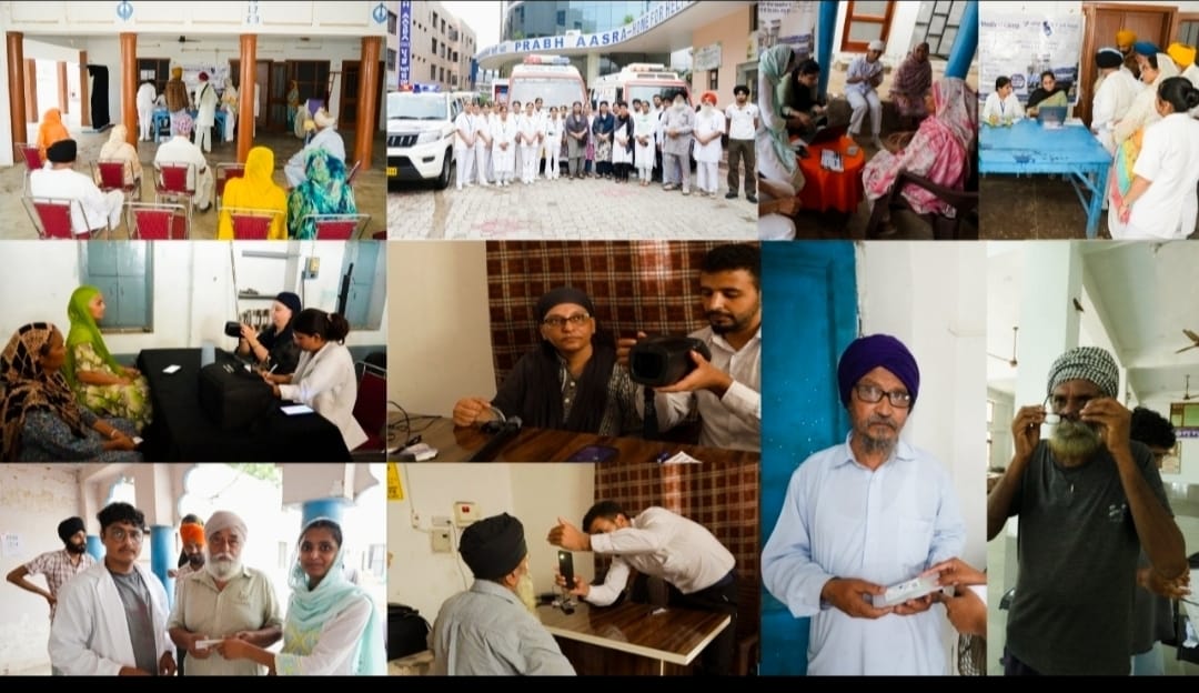 ਲੋੜਵੰਦਾਂ ਲਈ ਪ੍ਰਭ ਆਸਰਾ ਚੈਰੀਟੇਬਲ ਹਸਪਤਾਲ ਦਾ ਵਿਸ਼ੇਸ਼ ਉਪਰਾਲਾ ਅੱਜ ਮੋਹਾਲੀ ਜਿਲ੍ਹਾ ਦੇ ਵੱਖ-ਵੱਖ ਪਿੰਡਾਂ ਤੇ ਸਕੂਲਾਂ ਵਿੱਚ ਮੁਫ਼ਤ ਅੱਖਾਂ ਦੀ ਜਾਂਚ ਅਤੇ ਐਨਕਾਂ ਵੰਡ ਕੈਂਪ ਲਗਾਇਆ ਗਿਆ