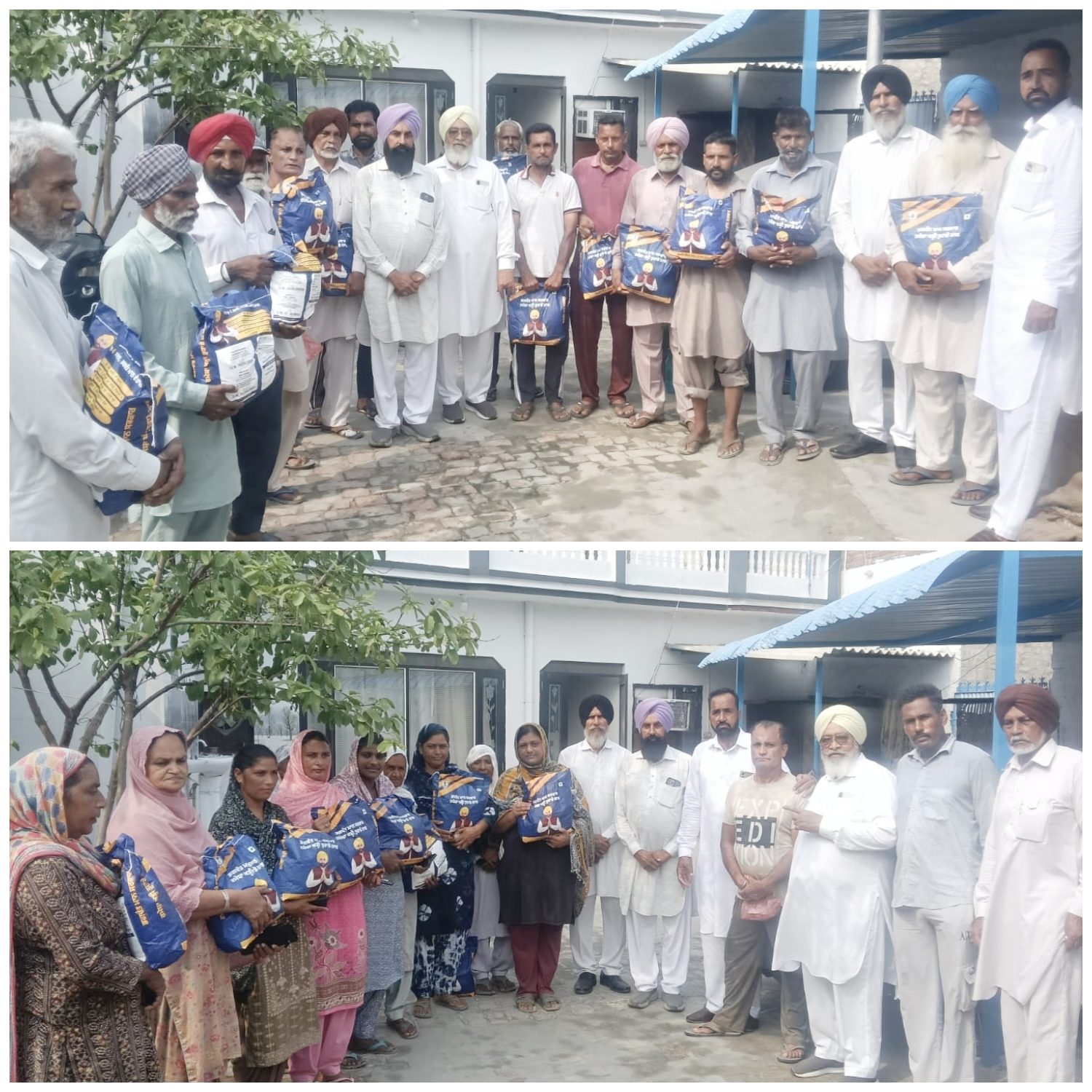 ਅੱਬੂਪੁਰਾ ਅਤੇ ਸਫੀਪੁਰਾ ਦੇ ਲੋੜਵੰਦ ਪਰਿਵਾਰਾਂ ਨੂੰ ਵੰਡੀਆਂ ਗਈਆਂ ਪੰਜਾਬ ਸਰਕਾਰ ਦੀਆਂ ਰਾਸ਼ਨ ਕਿੱਟਾਂ