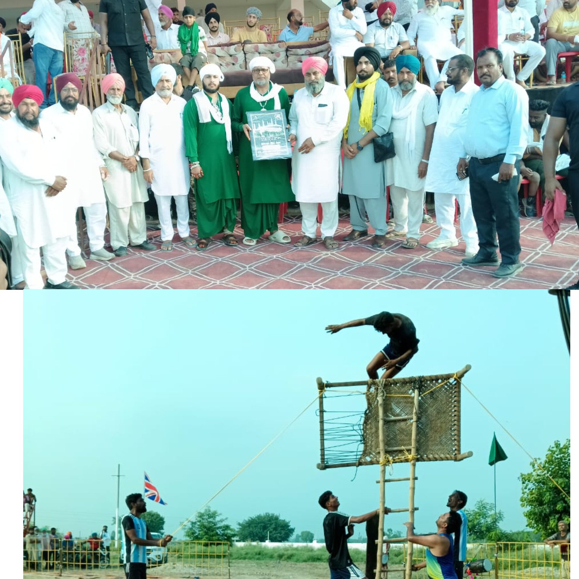 ਪੀਰ ਬਾਬਾ ਸ਼ਾਹ ਹੁਸੈਨ ਜੀ ਦੇ ਛਿੰਝ ਮੇਲੇ ਤੇ ਪਟਕੇ ਦੀ ਕੁਸ਼ਤੀ ਸ਼ਾਨਵੀਰ ਕੋਹਲੀ ਨੇ ਜਿੱਤੀ ਦੇਸ਼ ਦੇ 11 ਅਖਾੜਿਆਂ ਦੇ ਪਹਿਲਵਾਨਾਂ ਨੇ ਦਿਖਾਏ ਆਪਣੀ ਕਲਾ ਦੇ ਜੌਹਰ