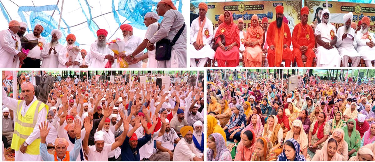 ਫਗਵਾੜਾ ‘ਚ ਇਤਿਹਾਸਕ ਤੇ ਯਾਦਗਾਰੀ ਹੋ ਨਿਬੜਿਆ ਰਵਿਦਾਸੀਆ ਧਰਮ ਦਾ ਚੇਤਨਾ ਸੰਤ ਸਮਾਗਮ * ਸੰਤਾਂ-ਮਹਾਂਪੁਰਸ਼ਾਂ ਨੇ ਦਿੱਤਾ ਧਰਮ ਪ੍ਰਚਾਰ ਅਤੇ ਏਕਤਾ ਦਾ ਸੰਦੇਸ਼ * ਸੰਗਤਾਂ ਨੇ ਲਿਆ ਜਨਗਣਨਾ ‘ਚ ਰਵਿਦਾਸੀਆ ਧਰਮ ਦਰਜ ਕਰਵਾਉਣ ਦਾ ਪ੍ਰਣ