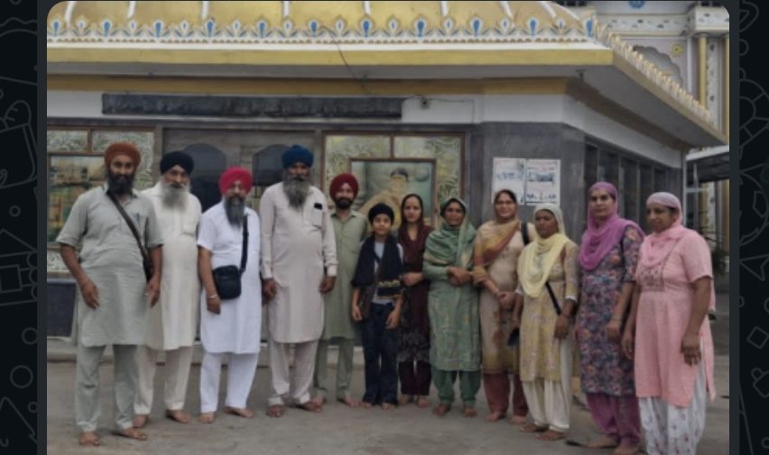 ਸੱਚਖੰਡ ਸ੍ਰੀ ਹਜ਼ੂਰ ਸਾਹਿਬ ਦੇ ਦਰਸ਼ਨ ਨੂੰ ਜਥਾ ਰਵਾਨਾ ਹੋਇਆ,