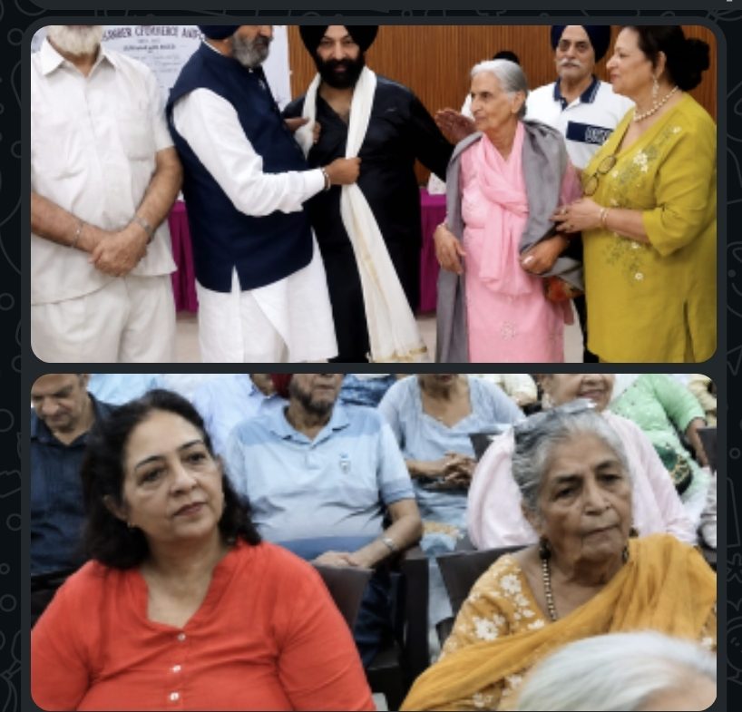 ਟ੍ਰਾਈਸਿਟੀ ਸੀਨੀਅਰ ਸਿਟੀਜ਼ਨਜ਼ ਐਸੋਸੀਏਸ਼ਨ ਵੱਲੋਂ ਸੀਨੀਅਰ ਨਾਗਰਿਕਾਂ  ਮੰਦਬੁੱਧੀ   ਵਿਅਕਤੀਆਂ ਲਈ ਯਾਦਗਾਰ ਸਮਾਗਮ    ਸੈਕਟਰ-33 ਬੀ ਕਮਿਊਨਿਟੀ ਸੈਂਟਰ ਵਿੱਚ ਖੁਸ਼ੀਆਂ, ਸੇਵਾ ਅਤੇ ਮਨੁੱਖਤਾ ਦਾ ਅਨੋਖਾ ਮੇਲ