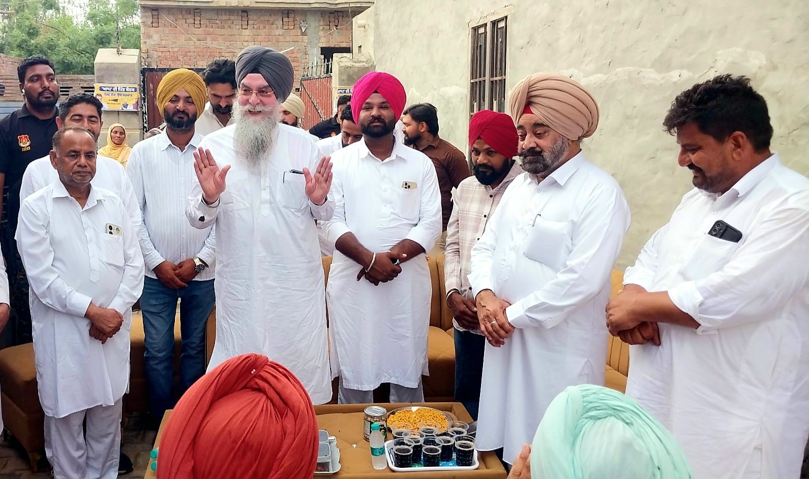 ਸਪੀਕਰ ਸ. ਸੰਧਵਾਂ ਨੇ ਪਿੰਡ ਕੋਠੇ ਰਾਜੇ ਜੰਗ ਵਿਖੇ ਲੋਕ ਮਿਲਣੀ ਕੀਤੀ