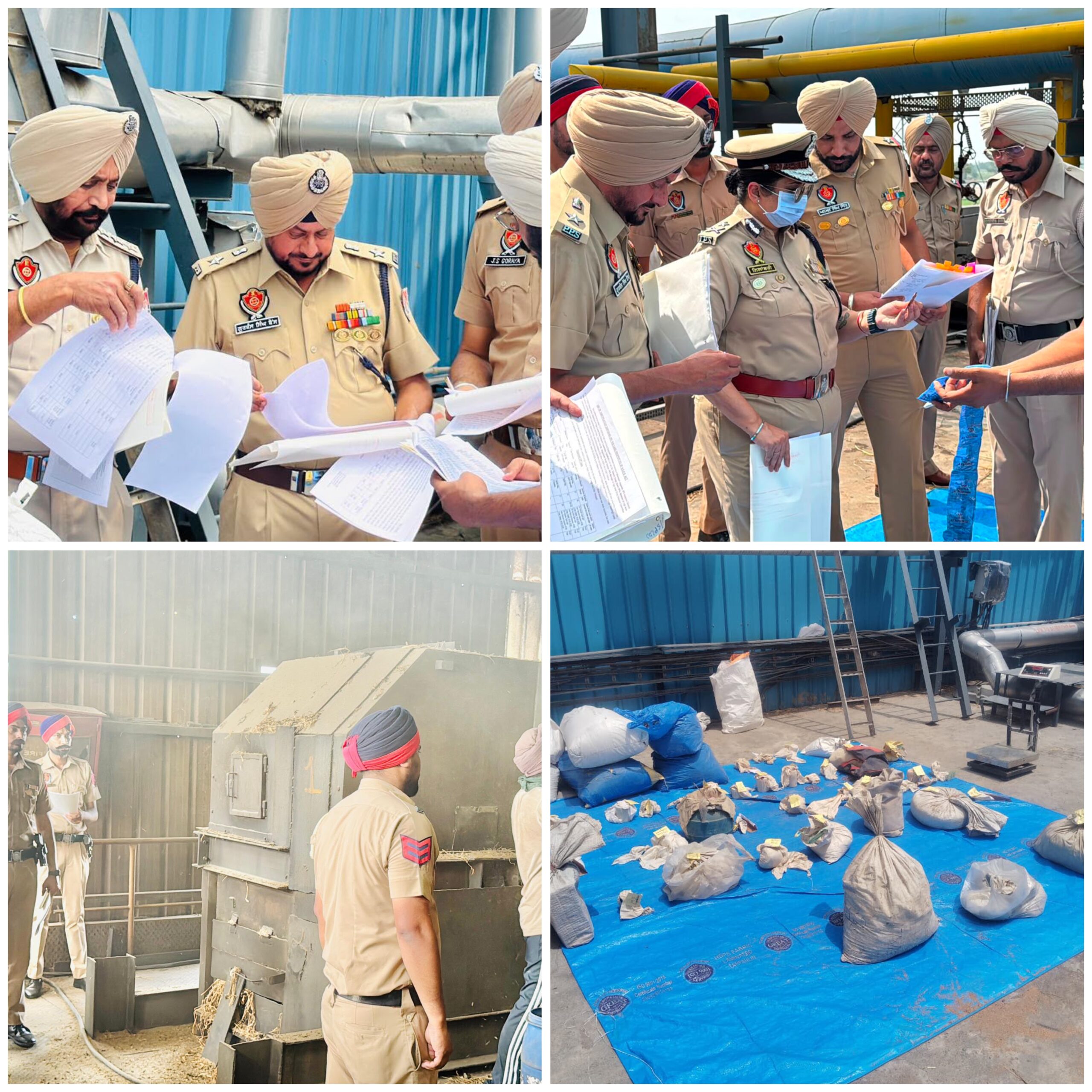 ਆਈ.ਜੀ ਫਰੀਦਕੋਟ ਰੇਂਜ ਅਤੇ ਐਸ.ਐਸ.ਪੀ ਫਰੀਦਕੋਟ ਦੀ ਅਗਵਾਈ ਹੇਠ ਫਰੀਦਕੋਟ ਪੁਲਿਸ ਵੱਲੋਂ ਵੱਖ-ਵੱਖ ਮੁਕੱਦਮਿਆਂ ਵਿੱਚ ਭਾਰੀ ਮਾਤਰਾਂ ਵਿੱਚ ਬਰਾਮਦ ਕੀਤੇ ਨਸ਼ੀਲੇ ਪਦਾਰਥ ਕਰਵਾਏ ਗਏ ਨਸ਼ਟ