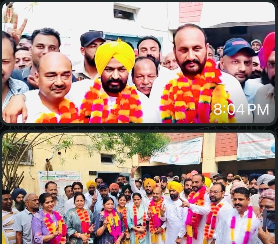 ਸਭ ਤੋਂ ਵੱਧ ਵੋਟਾਂ ਨਾਲ ਜਿੱਤਣ ਵਾਲੇ ਬਲਜੀਤ ਸਿੰਘ ਬਾਸੀ ਤਪਾ ਮੰਡੀ ਨਗਰ ਕੌਂਸਲ ਦੇ ਪ੍ਰਧਾਨ ਬਣੇ, ਮਨੀਸ਼ ਕੁਮਾਰ ਗਰਗ ਮੀਤ ਪ੍ਰਧਾਨ ਚੁਣੇ ਗਏ