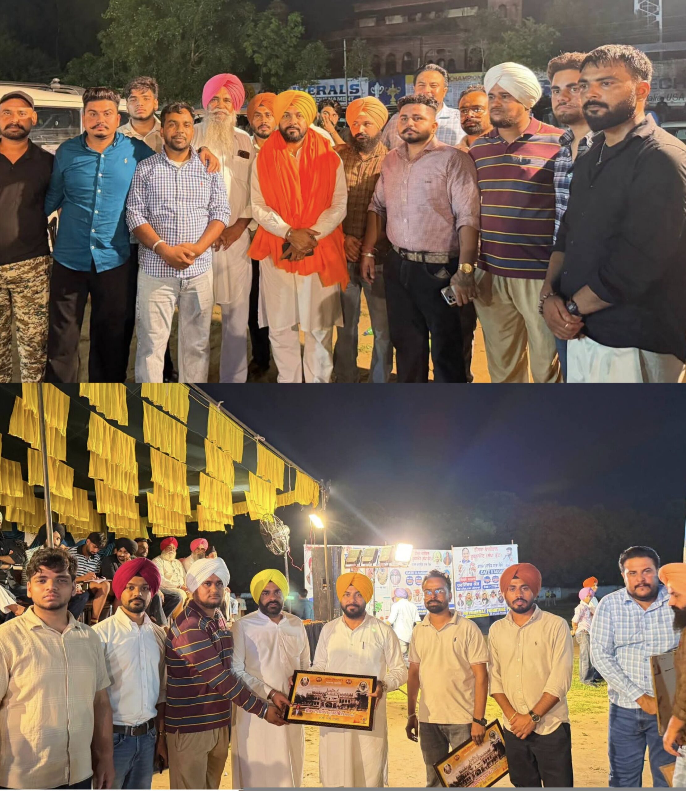 ਰਿਪੁਦਮਨ ਕਾਲਜ ਸਟੇਡੀਅਮ ਨਾਭਾ ਵਿਖੇ ਤੀਸਰੇ ਵਾਲੀਵਾਲ ਟੂਰਨਾਮੈਂਟ ’ਚ ਜੱਸੀ ਸੋਹੀਆ ਨੇ ਕੀਤੀ ਸ਼ਿਰਕਤ, ਪ੍ਰਬੰਧਕ ਕਮੇਟੀ ਵੱਲੋਂ ਕੀਤਾ ਗਿਆ ਸਨਮਾਨ