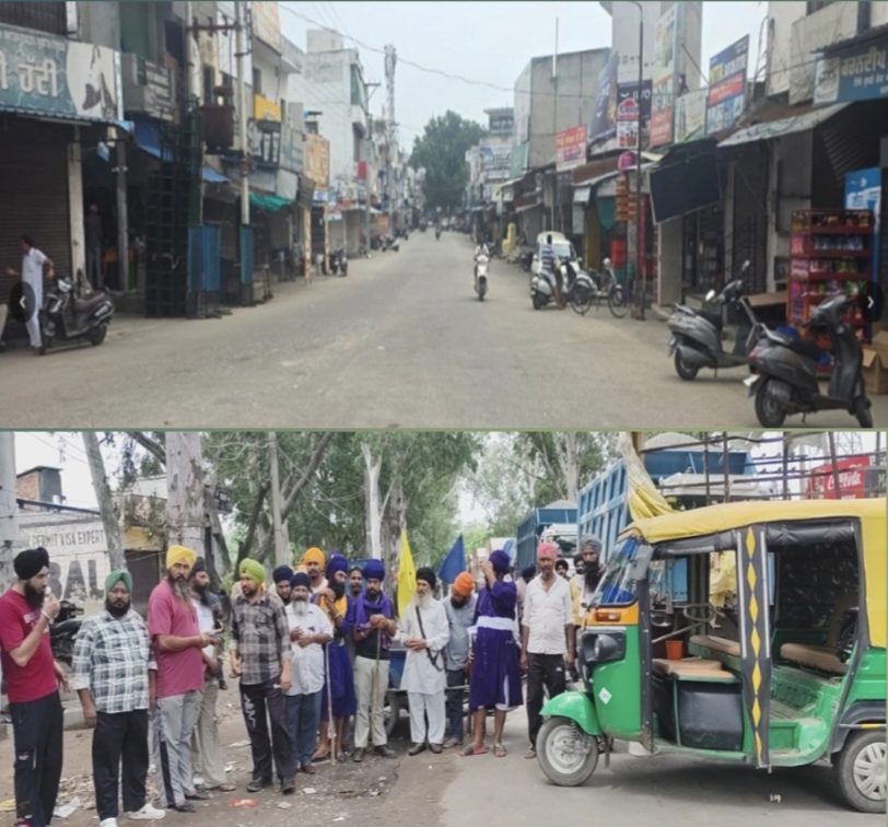 ਬੰਦੀ ਸਿੰਘਾਂ ਦੀ ਰਿਹਾਈ ਲਈ ਪੰਜਾਬ ਬੰਦ ਦਾ ਮਾਛੀਵਾੜਾ ਸਾਹਿਬ ‘ਚ ਪੂਰਾ ਅਸਰ ਦਿਖਿਆ ਹਾੜੀਆ ਚੌਂਕ ਅਤੇ ਕੁਹਾੜਾ ਰੋਡ ‘ਤੇ ਆਵਾਜਾਈ ਰਹੀ ਠੱਪ, ਧਰਨਾ ਰਿਹਾ ਪੂਰੀ ਤਰ੍ਹਾਂ ਸ਼ਾਂਤਮਈ