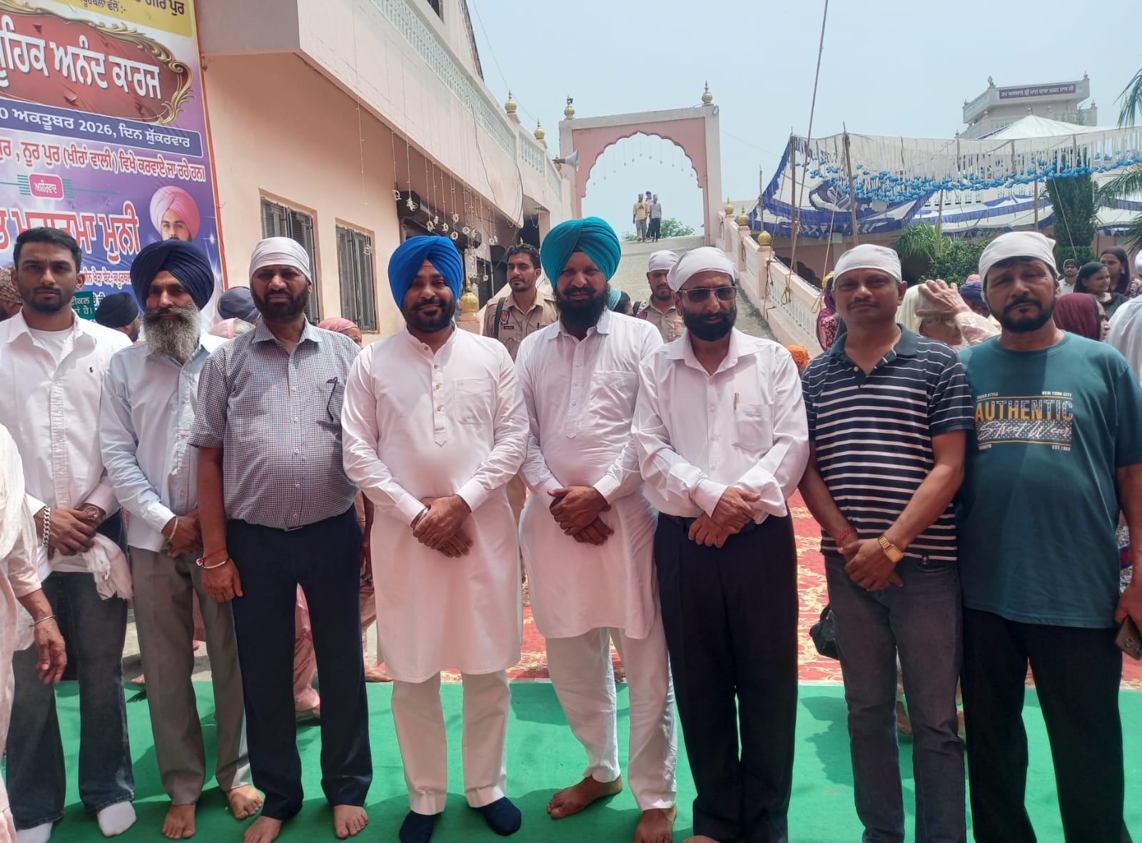 ਧਾਰਮਿਕ ਸਮਾਗਮ ਸਮਾਜ ’ਚ ਏਕਤਾ ਅਤੇ ਭਾਈਚਾਰਕ ਸਾਂਝ ਦਾ ਪ੍ਰਤੀਕ – ਵਾਲੀਆ/ਮਹਿੰਦਰ ਸਿੰਘ ਸਰਪੰਚ