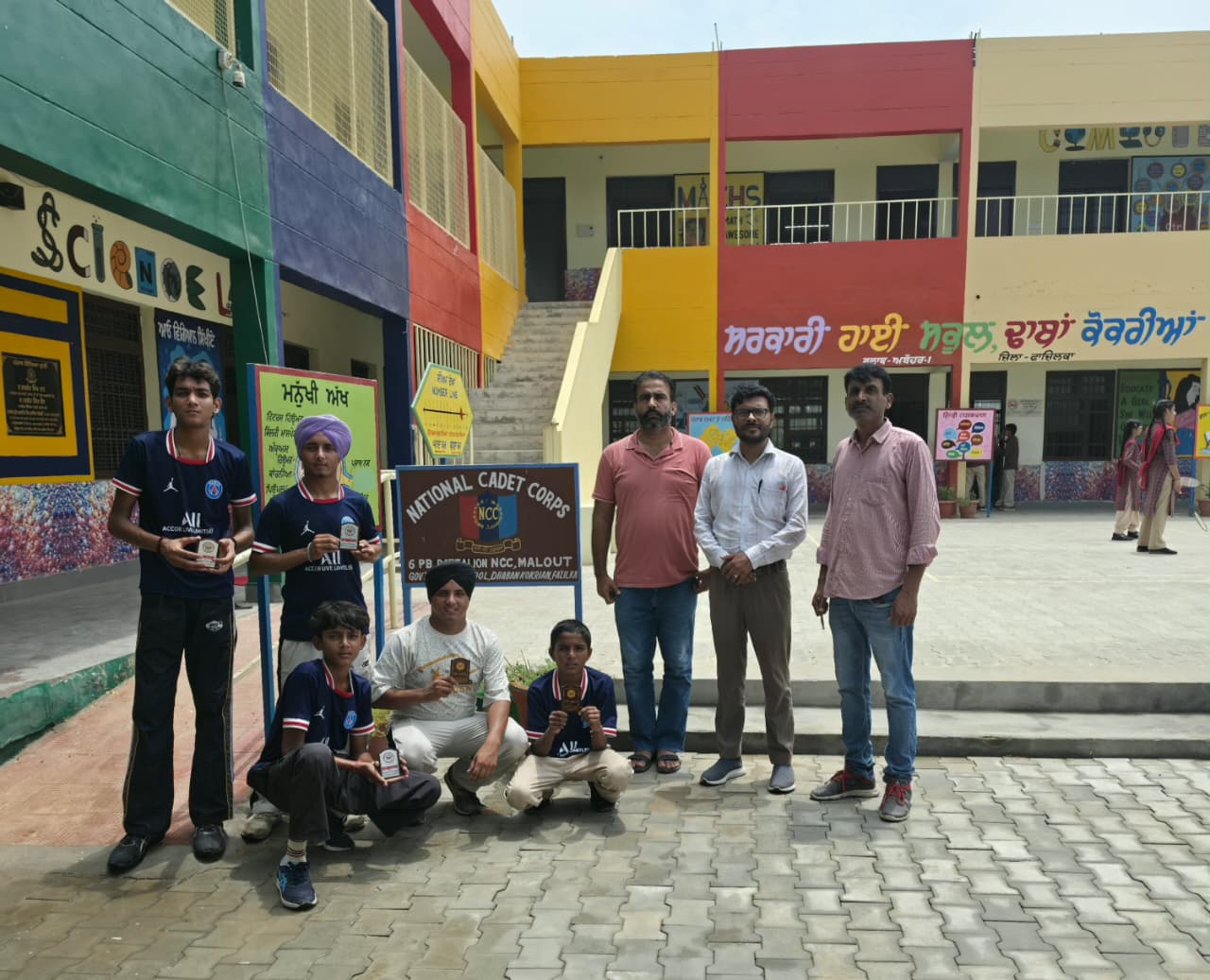 ਸਰਕਾਰੀ ਹਾਈ ਸਕੂਲ ਢਾਬਾਂ ਕੋਕਰੀਆਂ ਦੇ ਵਿਦਿਆਰਥੀਆਂ ਨੇ ਜ਼ੋਨ ਪੱਧਰੀ ਮੁਕਾਬਲੇ ਟੇਬਲ ਟੈਨਿਸ ‘ਚ ਮਾਰੀ ਬਾਜ਼ੀ ਅਤੇ ਹਾਸਲ ਕੀਤਾ ਪਹਿਲਾ ਸਥਾਨ