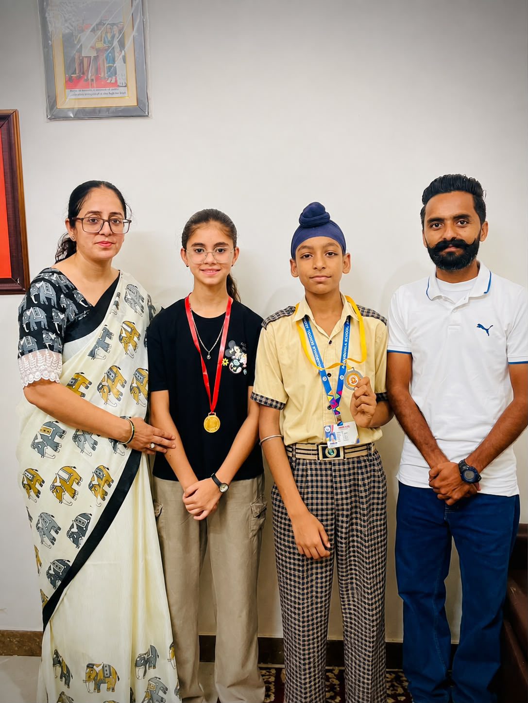 ਆਧਾਰਸ਼ਿਲਾ ਸਕੂਲ ਦੇ ਖਿਡਾਰੀਆਂ ਦਾ ਜ਼ਿਲ੍ਹਾ ਪੱਧਰੀ ਸ਼ੂਟਿੰਗ ਮੁਕਾਬਲੇ ਵਿੱਚ ਸ਼ਾਨਦਾਰ ਪ੍ਰਦਰਸ਼ਨ ਅਰਸ਼ ਚੌਧਰੀ ਰਾਜ ਪੱਧਰੀ ਮੁਕਾਬਲੇ ਲਈ ਚੁਣਿਆ ਗਿਆ, ਅਸ਼ਵੀਰ ਸਿੰਘ ਨੇ ਵੀ ਦਿਖਾਇਆ ਵਧੀਆ ਜੌਹਰ