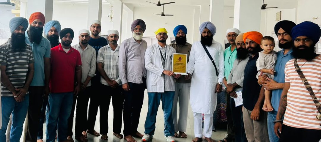 ਪਿੰਡ ਪੜੌਲ ਵਿਖੇ ਸਵ. ਹਰੀਪ੍ਰਕਾਸ਼ ਸਿੰਘ ਚਾਹਲ ਦੀ ਯਾਦ ਵਿੱਚ ਖੂਨਦਾਨ ਕੈਂਪ ਲਾਇਆ ਗਿਆ