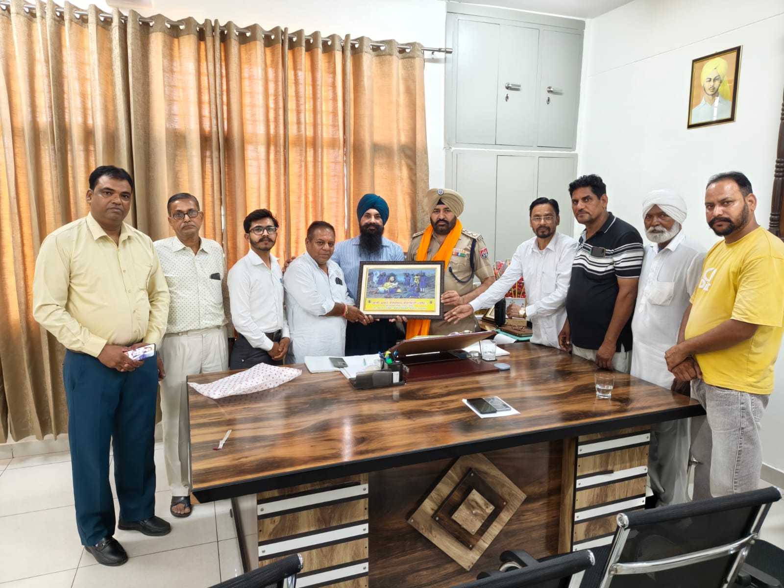 ਪੁਲਿਸ ਪਬਲਿਕ ਤਾਲਮੇਲ ਕਮੇਟੀ ਵੱਲੋਂ ਡੀ ਐਸ ਪੀ ਬਚਨ ਸਿੰਘ ਨਾਲ ਮੀਟਿੰਗ ਦੌਰਾਨ ਕੀਤਾ ਗਿਆ ਅਹਿਮ ਮੁੱਦਿਆਂ ਤੇ ਵਿਚਾਰ ਵਟਾਂਦਰਾ