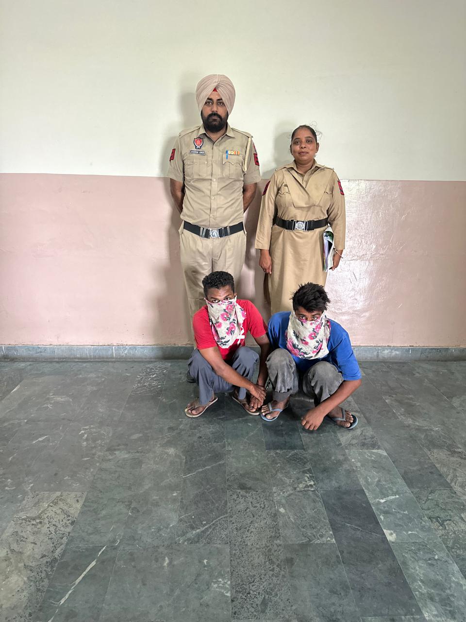 ਰਾਮਾਂ ਮੰਡੀ ਜੀਆਰਪੀ ਪੁਲਿਸ ਵੱਲੋਂ ਟ੍ਰੇਨ ਵਿੱਚ ਯਾਤਰੀ ਦਾ ਮੋਬਾਈਲ ਚੋਰੀ ਕਰਨ ਵਾਲੇ ਦੋ ਮੁਲਜ਼ਮ ਕਾਬੂ।